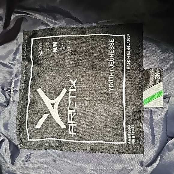 Arctix Youth Snow Pants M Charcoal Gray Insulated Ski Snowboard Outdoor Pockets - Picture 11 of 15